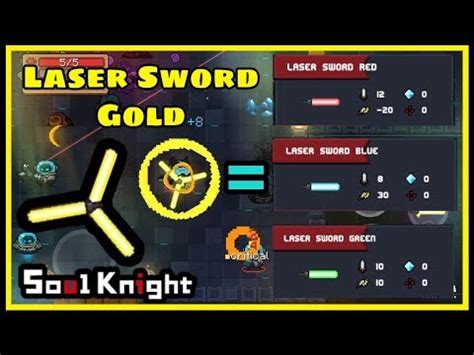 soul knight merge|Laser Sword Gold .